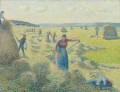 1887 年時代の干し草の収穫 カミーユ ピサロ